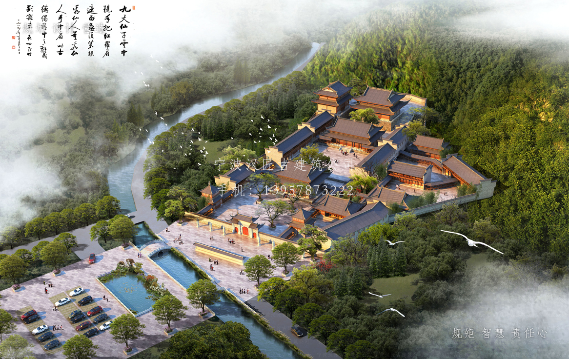 寺院擴(kuò)建規(guī)劃設(shè)計施工圖