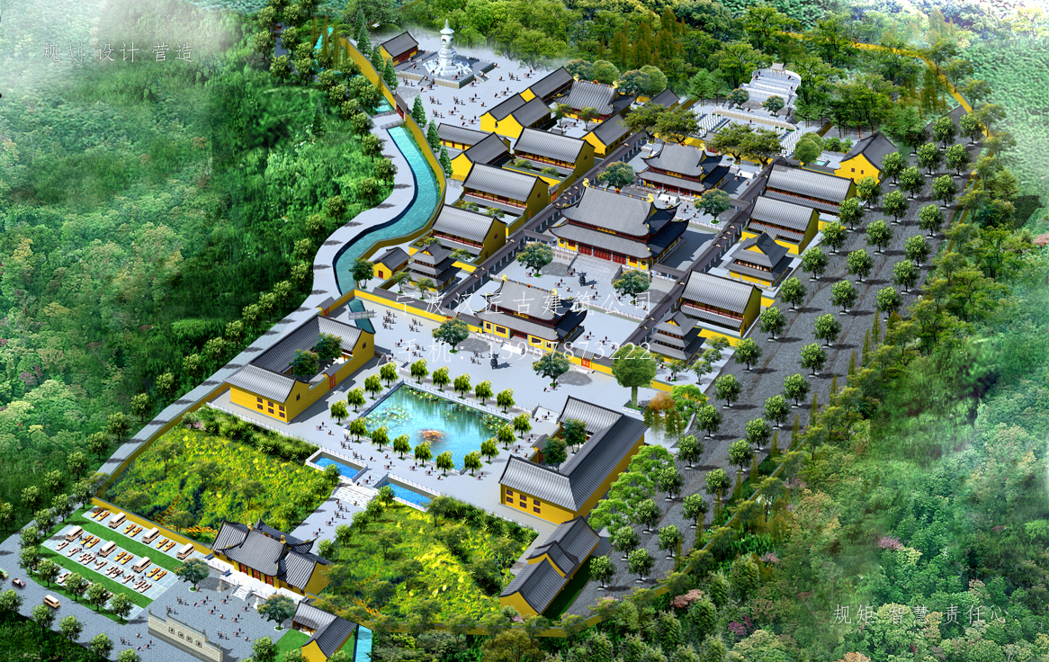 濟(jì)寧阿育王古寺規(guī)劃設(shè)計(jì)建設(shè)